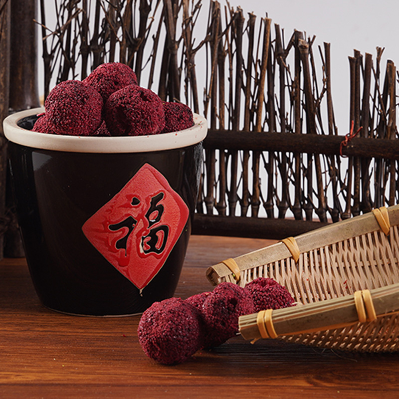 แช่แข็งสีแดงเบย์เบอรี่แห้ง แช่แข็งสีแดงเบย์เบอรี่แห้ง